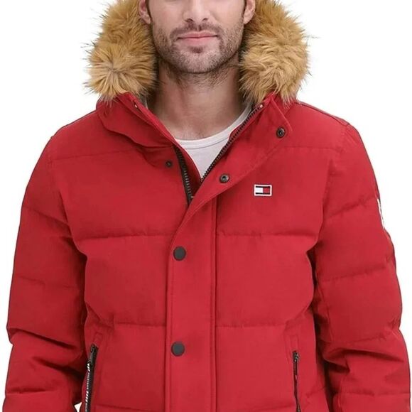 TOMMY HILFIGER JACKETS bomber jacket Size large - Picture 1 of 15